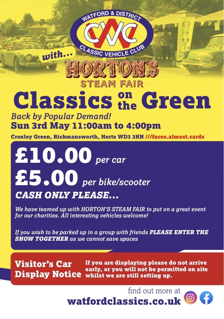 Picture of classic car show