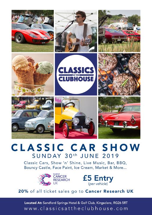 Classics at the Club House Sandford Hampshire Classic Car Shows UK