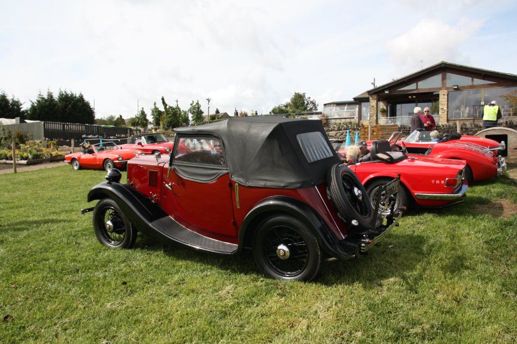 Picture of classic car show